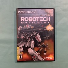 Robotech Battlecry PS2 Sonly PlayStation 2 Complete CIB