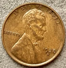 1938-D  Lincoln Wheat Cent - [XF EF] Extremely Fine - High Grade ~ B965