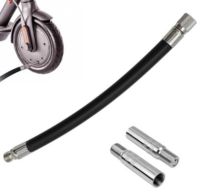 Ventilverlängerung 160mm Gummi Flexibel für Reifenventil Adapter 3 Stück
