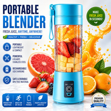 Portable Blender Cup USB Rechargeable Smoothi...