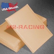 ANY SIZE Beige Poly Bubble Kraft Padded Mailers Mailing Shipping Envelopes Bags