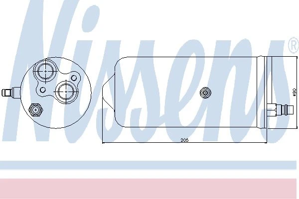 95263 TROCKNER KLIMAANLAGE NISSENS FÜR AUDI A8,4D8 4.2L,2.8L,3.7L,3.3L,6L - Image 2 of 4