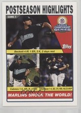 2004 Topps Postseason Highlights Josh Beckett Miguel Cabrera Ivan Rodriguez 0uf1