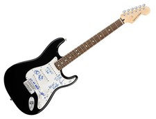 The Zutons Signed Autographed Guitar ACOA