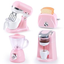 Kids Toy Kitchen Sets, Kitchen Accessories for Kids Ages 4-8 3-5, Kitchen App...