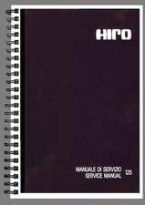 HIRO 125 MOTORE APRILIA MX OFFICINA MANUALE DI SERVIZIO RIPARAZIONE LIBRO COP...