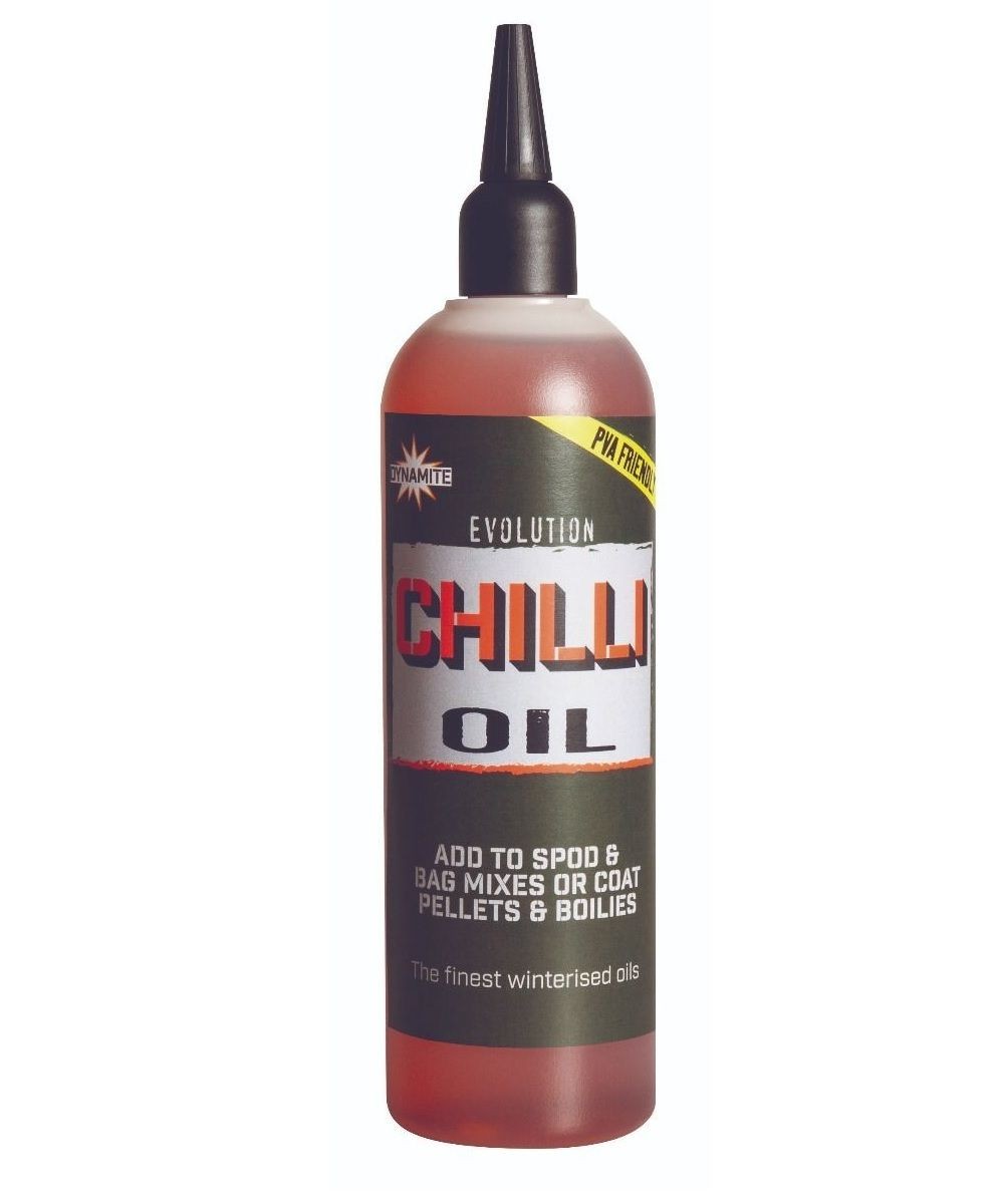 Dynamite Carp Baits Evolution Oils Chilli 300ml PVA Friendly Glug DY1238