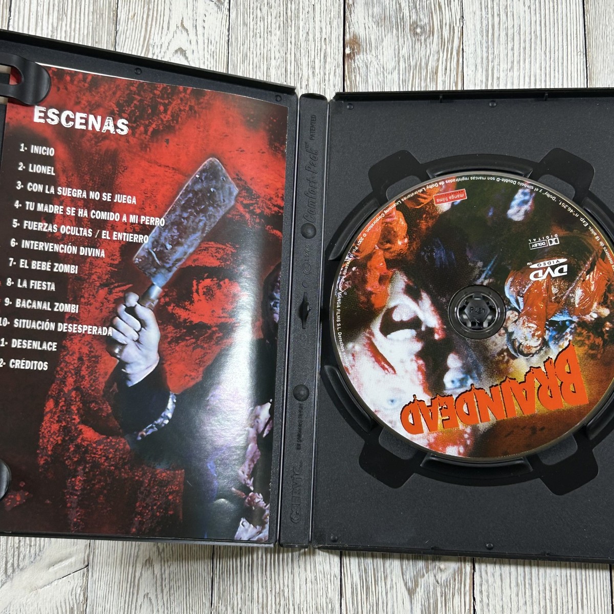 Braindead (Dead Alive) Peter Jackson DVD PAL Region 2 Spanish