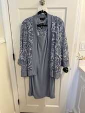 NWT R M Richard  s Mother Of Bride dress With Jacket size 14