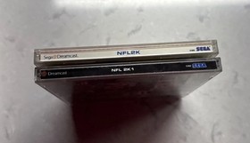 NFL 2K+ NFL 2K1 w/ Manuals Lot of 2 SEGA Dreamcast TESTED