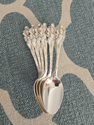 Love Disarmed Reed & Barton Sterling Teaspoon Vintage 1911 Excellent Cond 5"