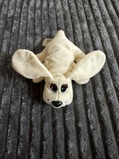 White Pound Puppy 95 Plush Long Furry Floppy Ears.