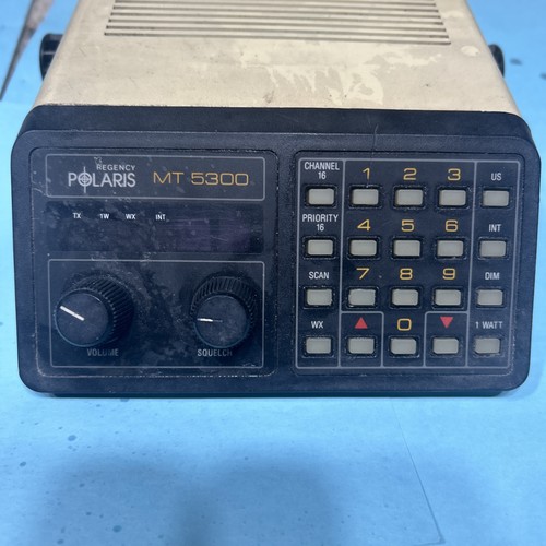 Regency Polaris MT5300 Marine Radio with Weather & Priority Boat CB