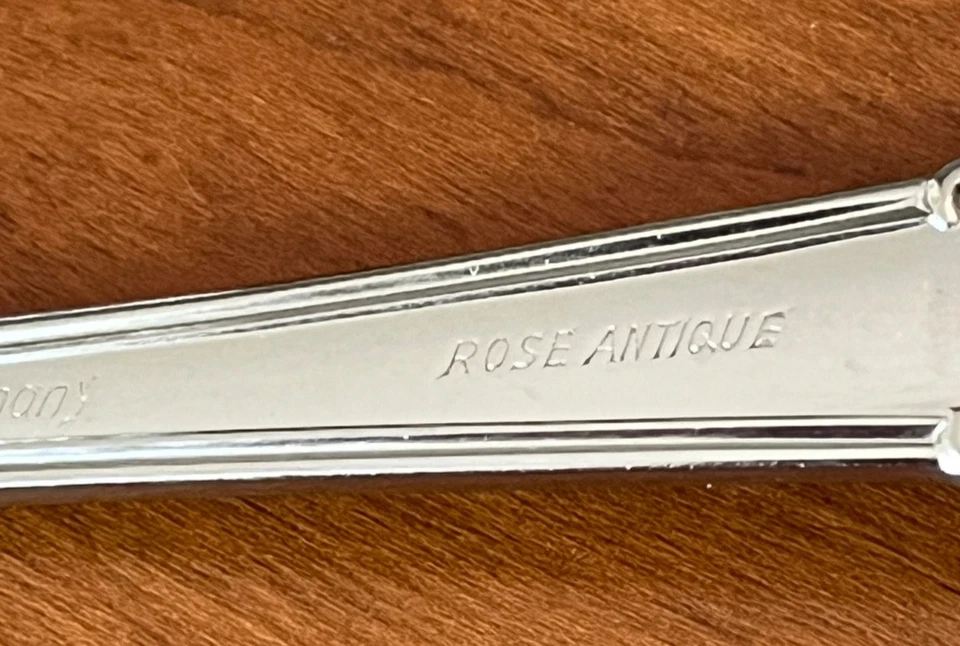 Cubiertos de acero inoxidable Towle Lauffer ROSA ANTIGUA 18/8 ALEMANIA - Elección Foto 4 de 4