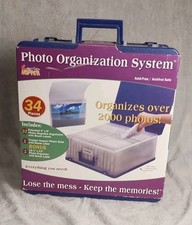 Cropper Hopper Photo Organization System 34 Pieces 2000 Photos Storage NEW