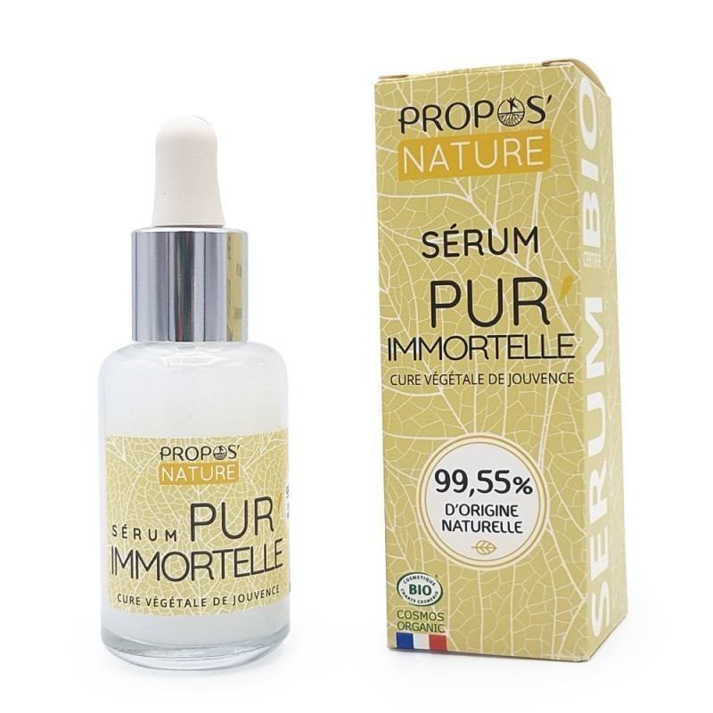 Sérum Pur'Immortelle BIO à l'Acide Hyaluronique - 30 ml