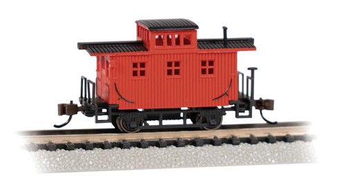 Bobber Caboose Bachmann 15758 N Unletter Pintado Rojo Antiguo | Condition: New