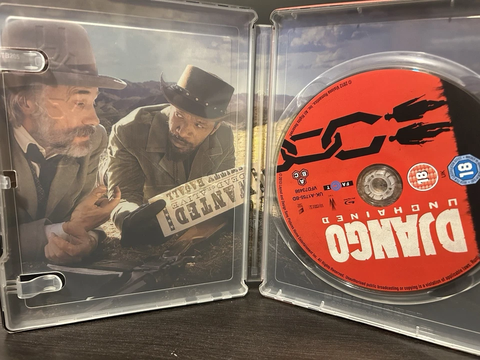 Django Unchained Blu Ray Steelbook UK Release - Image 2 of 4