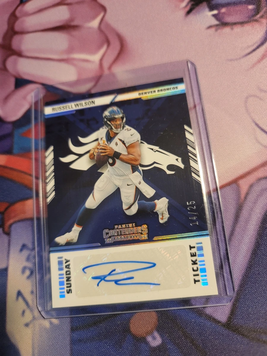 25+ Russell Wilson Autograph Football Trading Cards for sale