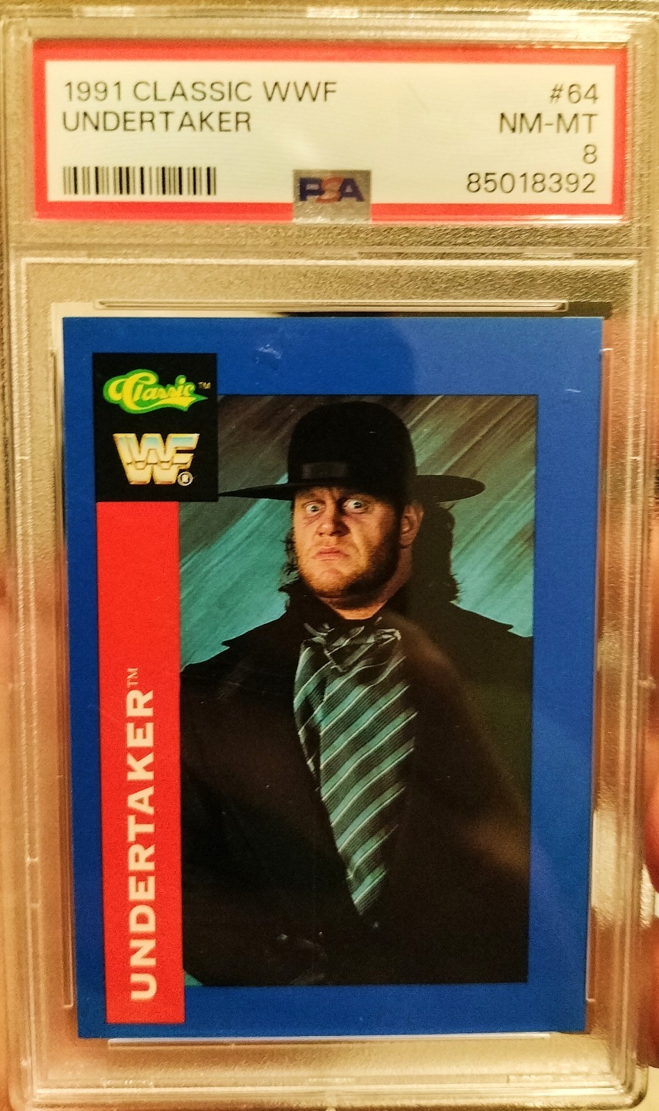 Undertaker #64 (RC) 1991 Classic WWF Superstars