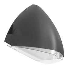 Flood Light Grey Outdoor Midi Cobra Wall Pack Anthracite Switchable Watts 3000K
