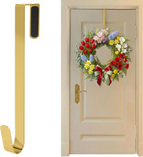 Wreath Hanger for Front Door 12 Inch – Heavy Duty over Door Hook for Wreaths, Co