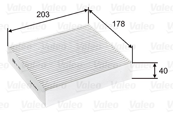 Valeo Filter, Innenraumluft U.A. FüR Mitsubishi, Smart-image