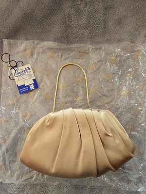 Vintage Hand Clutch From Daytona Champagne Colored