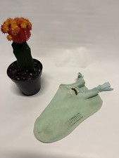 VTG Women's Socks Ankle 9-11 Low Cut USA 70s 80s "Cotter" Acrylic Green Golf