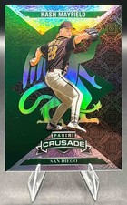 2025 Panini Crusade Kash Mayfield #49 Blue Green 192/249 Padres
