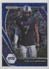 2021 Panini Prizm Draft Picks Blue Circles Prizm Trevon Moehrig #146 3n1