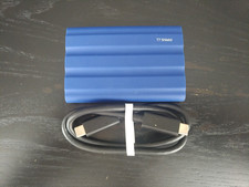Samsung T7 Shield 2TB *LOW USED* Portable SSD Blue USB 3.2 Gen2 - 1050MB/s