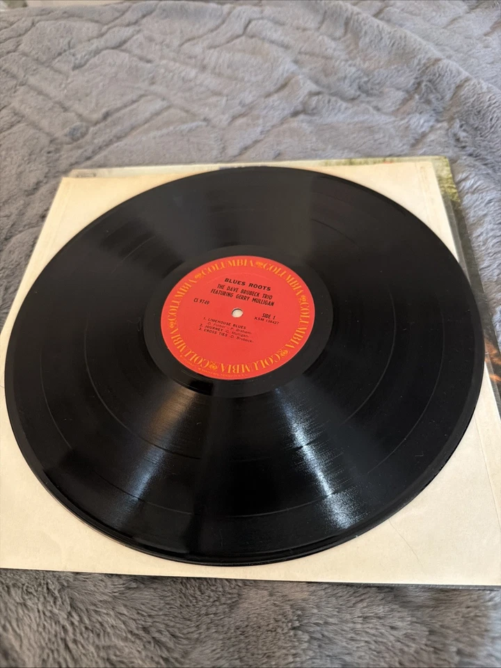 DAVE BRUBECK TRIO С MULLIGAN LP COLUMBIA СТЕРЕО КЛАССНЫЙ JAZ ~ Блюз 1968 Усадка - Изображение 4 из 4