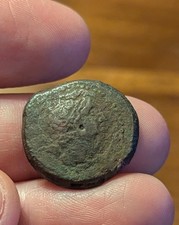 AD330-350 Late Roman Empire bronze AE4 coin. Constantine & Sol Invictus. AG3