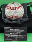Bryce Harper Philadelphia Phillies  Autographed Swarovski Crystal Baseball