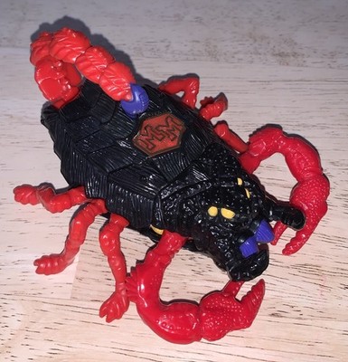 Stings Scorpion Doom Zone Mighty Max Spielset blau Vogel Spielzeug