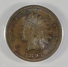 1897 1c Indian Head Penny Cent ANACS MS62 BRN