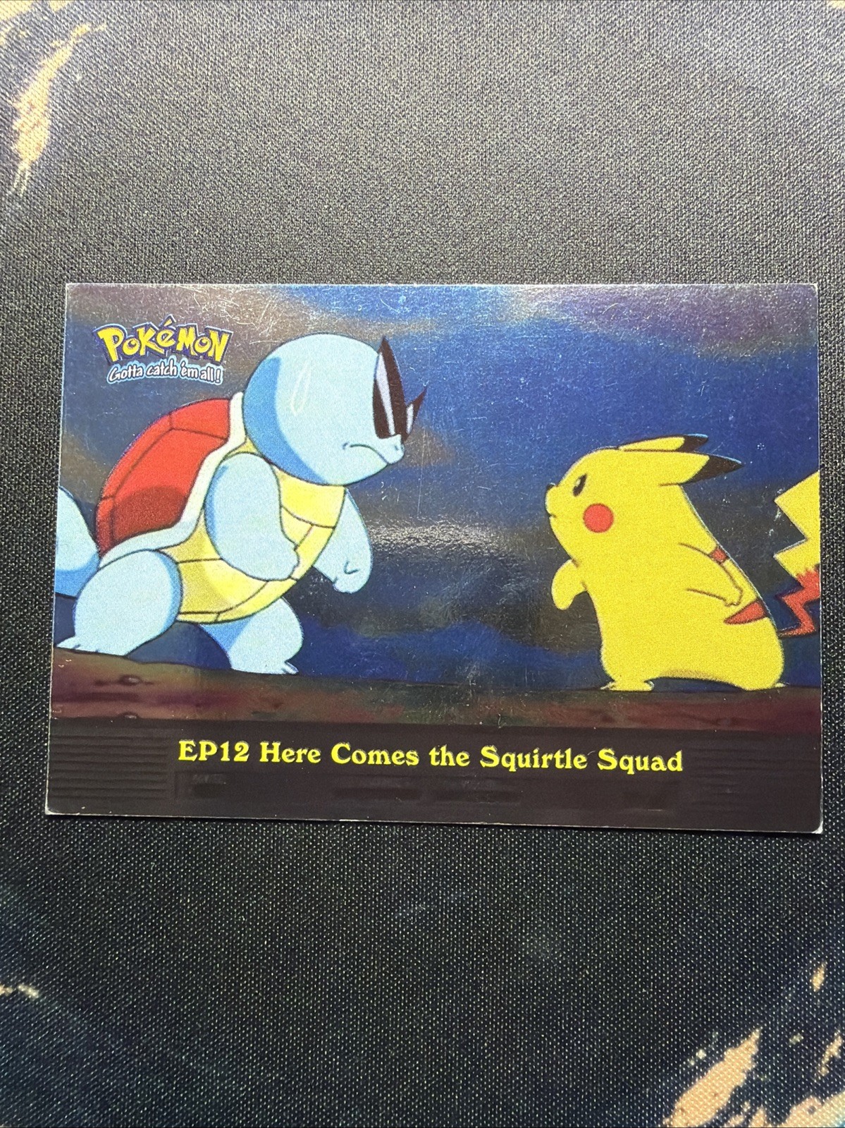Pokemon Tv Animation Series 2 EP12 Here Comes the Squirtle Squad Holo NM/LP