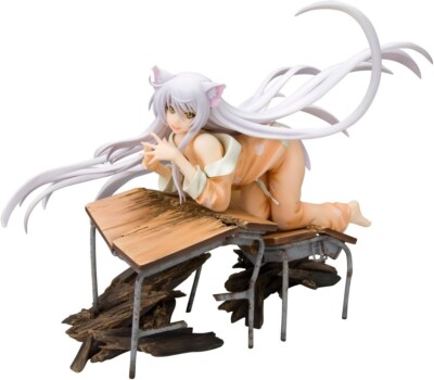Kotobukiya 1/8 Bakemonogatari Hanekawa Black PVC Painted Figure New