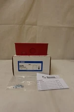New System Sensor SBBSPRL Red Fire Alarm Speaker Surface Mount Back Box