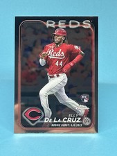 Elly De La Cruz 2024 Topps Chrome Update #USC150 Rookie Debut Base - REDS RC