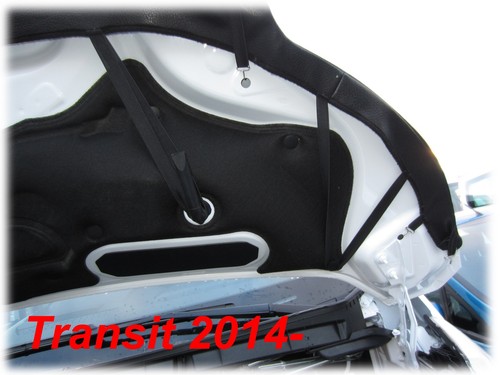 CAR HOOD BONNET BRA fit Ford Transit since 2014 MASK BONNET BRA DE CAPOT - Imagen 5 de 5