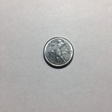 Moneta 50 lire Piccola Italiana 1990 Senza Rombo