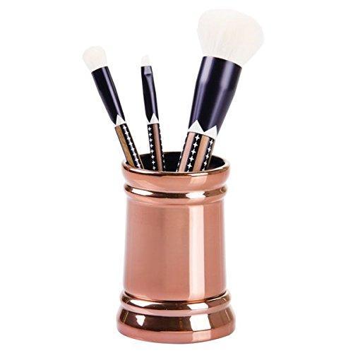 MDesign Set da 4 accessori bagno in in in metallo – Portaspazzolini, dispenser... d9fd06 MDesign Set da 4 accessori bagno in in in metallo – Portaspazzolini, dispenser... d9fd06