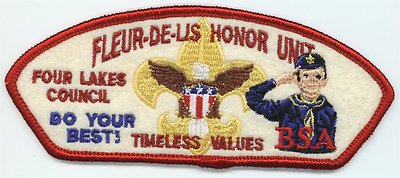 CSP - FOUR LAKES COUNCIL - FA-30 - MERGED IN 2005 - 2004 CUB SCOUT HONOR UNIT