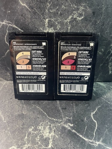 Revlon Photoready Eye Contour Kit 505 Impressionist & 540 Romanticism Shadow - Picture 2 of 2
