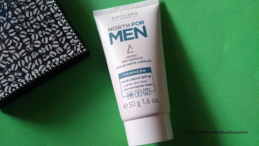 north for men fairness face cream
