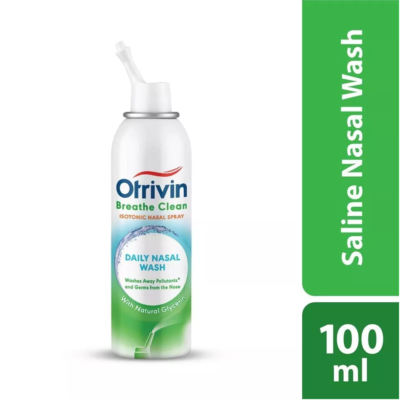 Otrivin Breathe Clean Daily Nasal washes pollutants and germs 100 ml | eBay