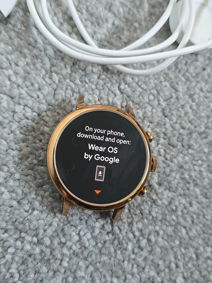 Fossil Venture HR Gen 4 Smart Watch DW7F1 - Rose Gold & Silver - HR GPS Ref A12 - Image 2 of 4