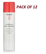Rusk W8Less Plus Extra Strong Hold Hairspray 10 Oz - Pack of 12